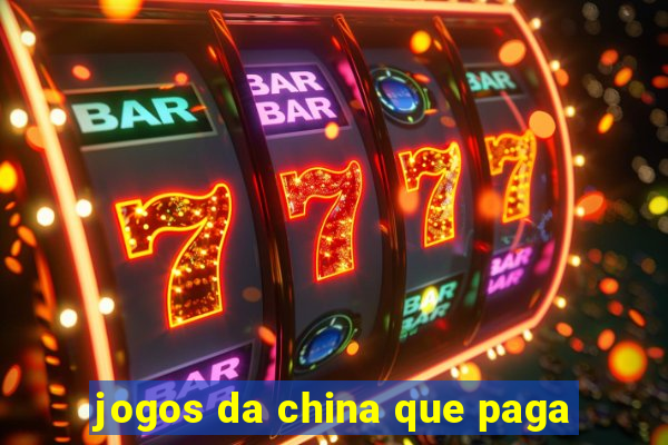 jogos da china que paga